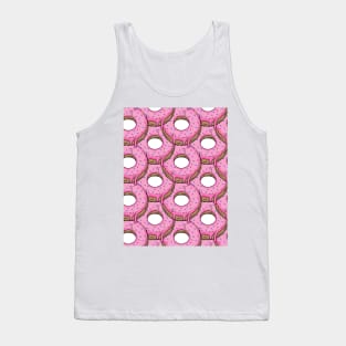 Donuts Pattern Tank Top